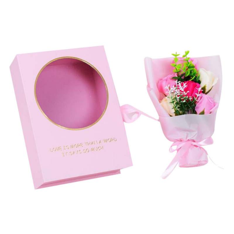 

Artificial Roses Bouquet Gift Box Mothers/Teachers Day Birthday Gift Valentine's Day Bouquet Rose