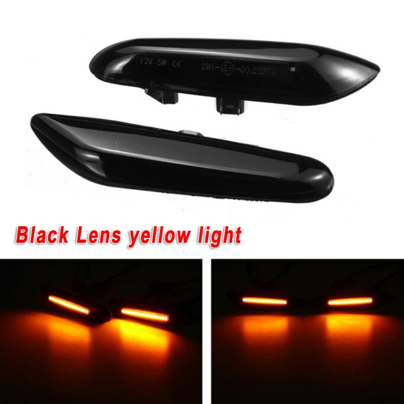 

Turn Indicator Side Marker Lights LED Parts For E46 E60 E82 E90 E92 50000H Durable, As pic
