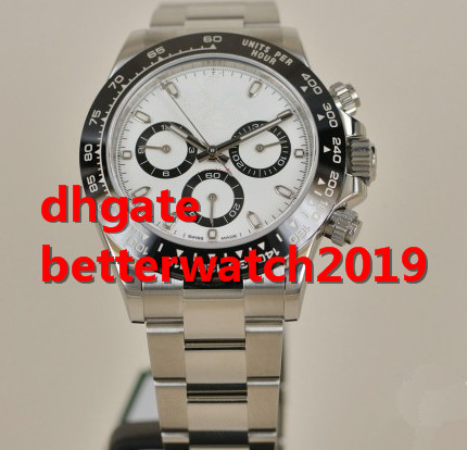 

2 Colors Top Quality Men Watch 40mm 116500 LN DATE Sapphire Automatic Mechanical Mens Watch Watches Stainless steel bracelet Mens