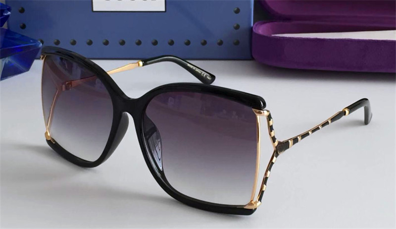 

The latest hot fashion designer sunglasses square hollow frame top quality 0592 UV 400 lens protection eyewear