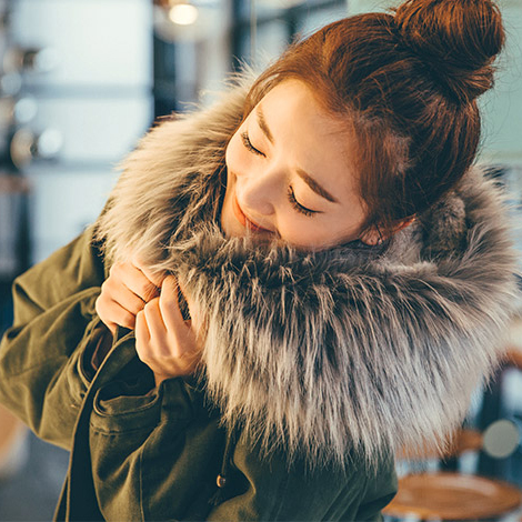 

2020 New casaco jaqueta feminina Parkas Female Hoody Cotton Coats Outwear Wadded Jacket Thick de inverno feminino LX1190, Amy green