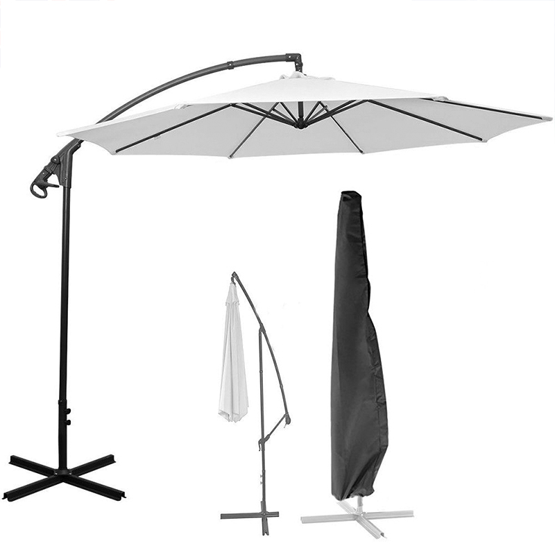 

Parasol Umbrella Cover Waterproof Dustproof Cantilever Outdoor Garden Patio Umbrella Shield New Style Outdoor Camping Tents