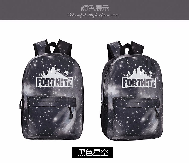 New Arrive Fortnite School Bags Shoulder Bag Custom Large Volume Game