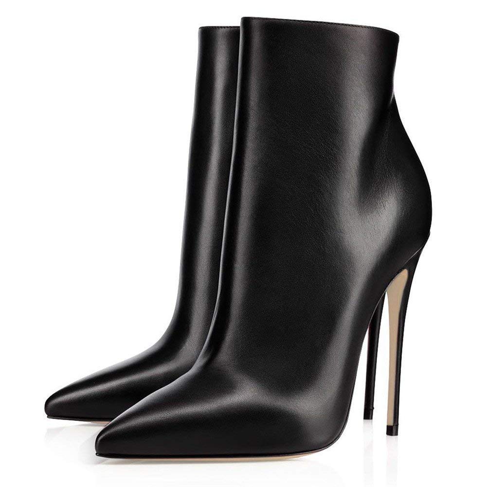 2018 new fashion boots pointed toes Stretch Faux Suede spike high heels winter women boots shoes martin ankle boots botas
