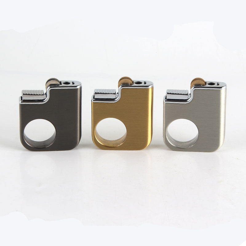 

New Arrival Cigarette Accessories Ring Torch Butane Gas Lighter Ring Rotation Metal Cigarette Lighters For Man Gift