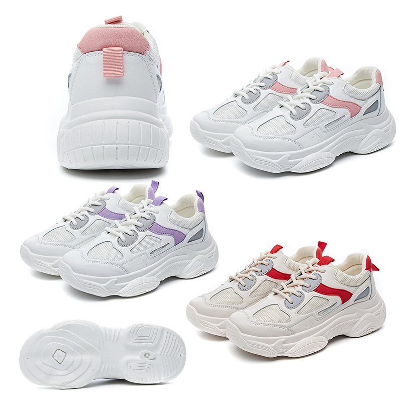 

new slipper women running shoes triple white pink purple red adorn comfortable breathable trainer sport designer sneakers size 35-40, A3