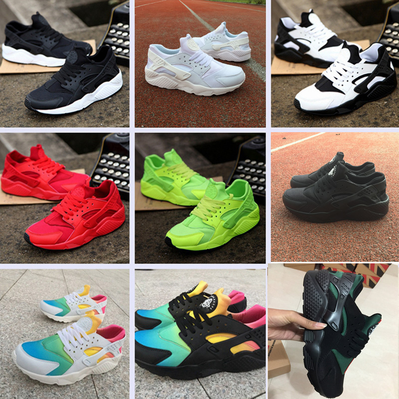 black rainbow huaraches