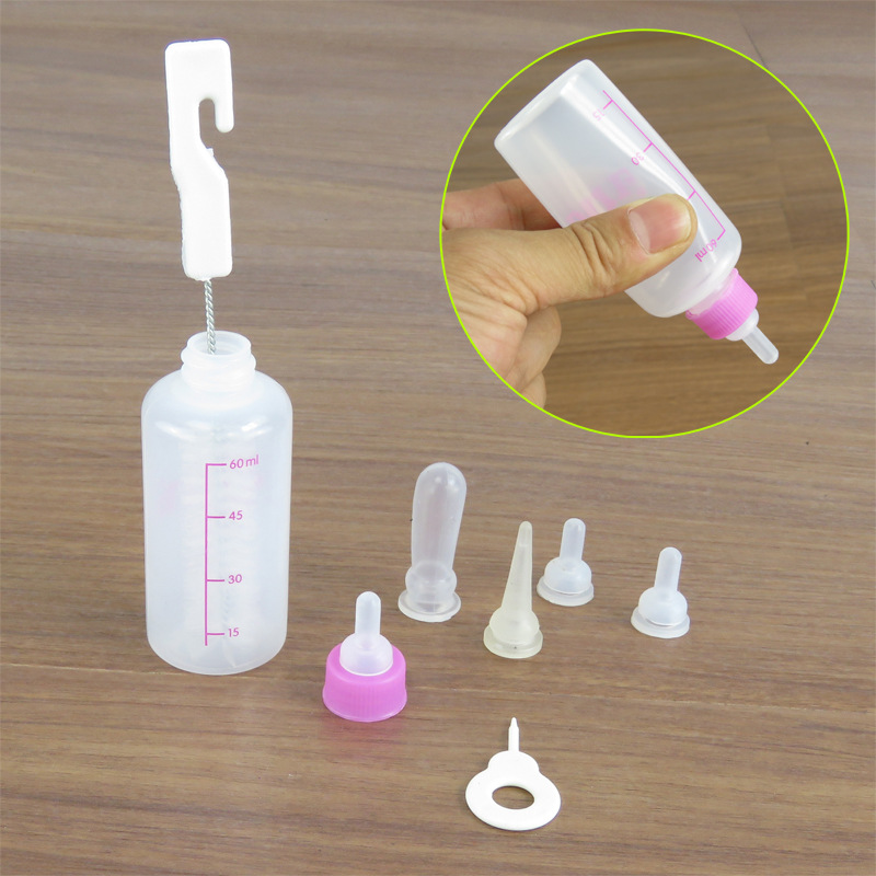 short nipple baby bottle