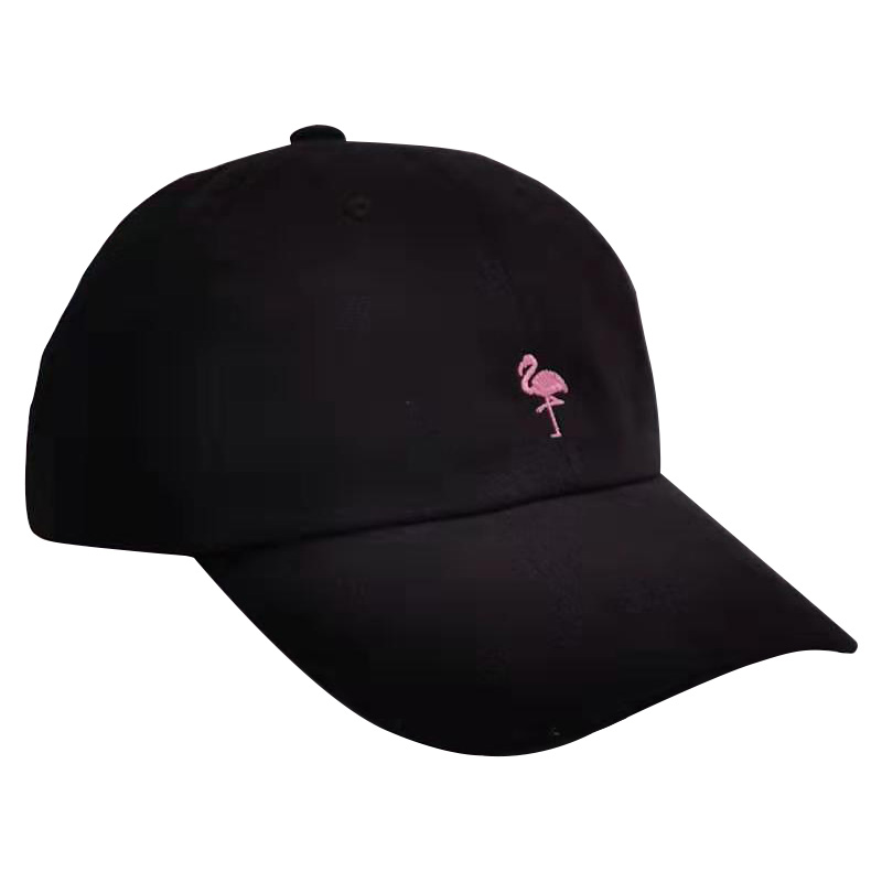 

Baseball Cap Designer Hat Casquette Korean Style New Fshion Casual Ladies Romantic Flamingo Cartoon Pattern Adjustable and Breathable, Blue;gray