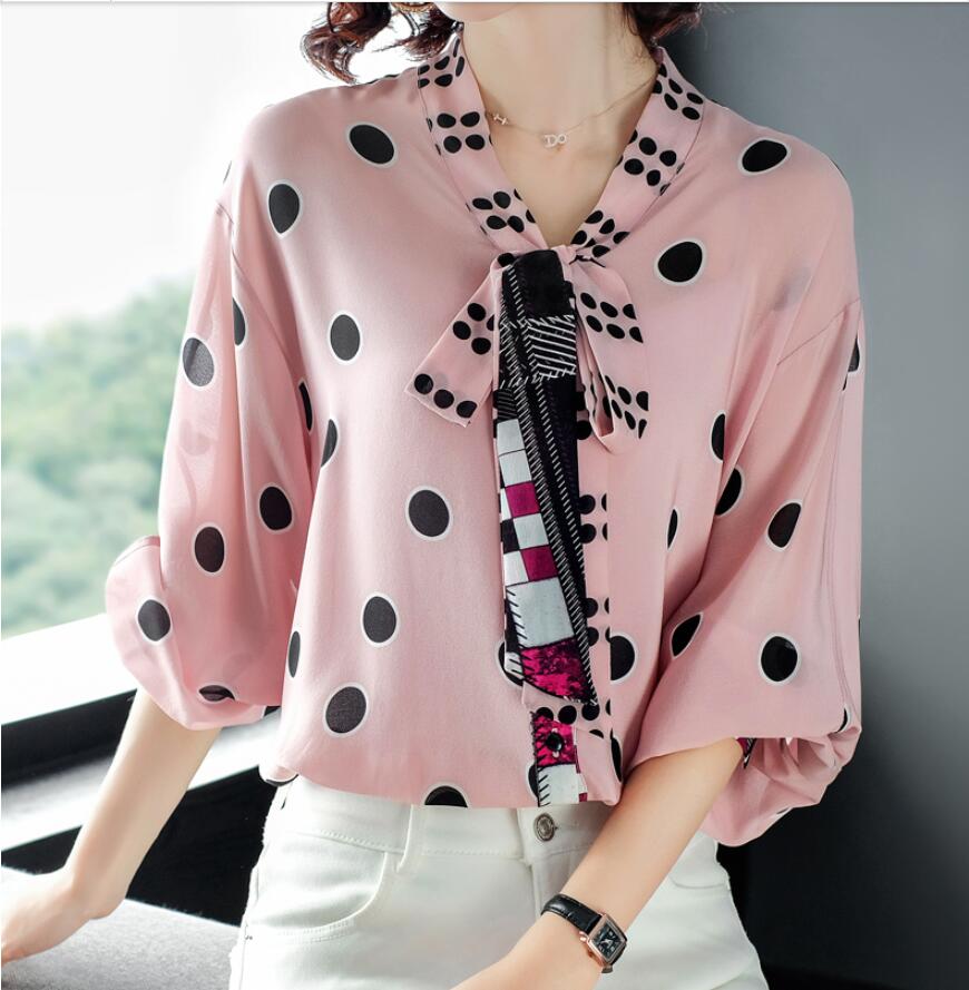 blusas con lunares 2019