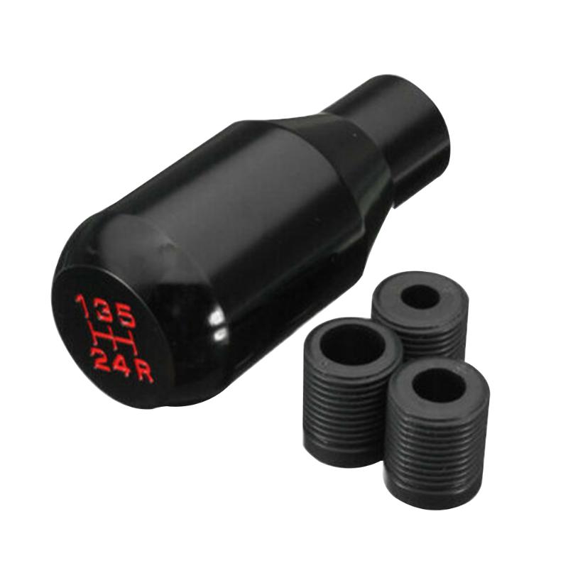 

Handle Manual Stick Shifter Lever Easy Install Car Mounted 5 Speed Direct Fit With Adapters 3 Gears Universal Gear Shift Knob