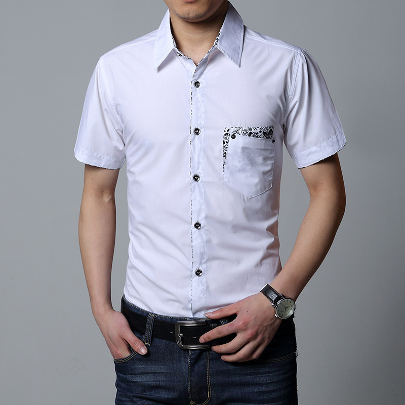 camisas manga corta hombre baratas