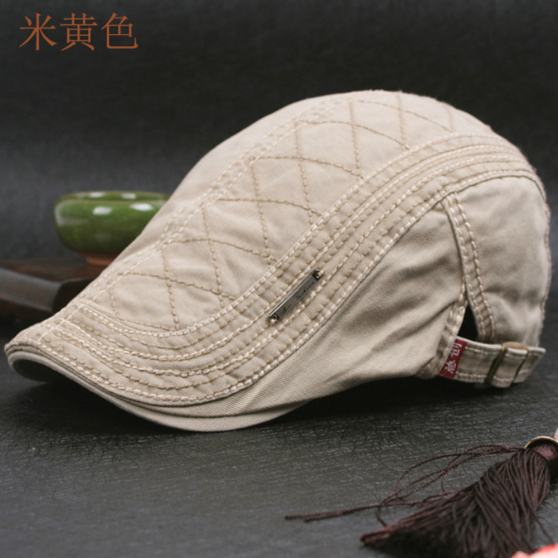 Fedora Hats Summer Casquette Black Grey Tweed Flat Cap Mens Gatsby Hat Snapback Gorra Hombre