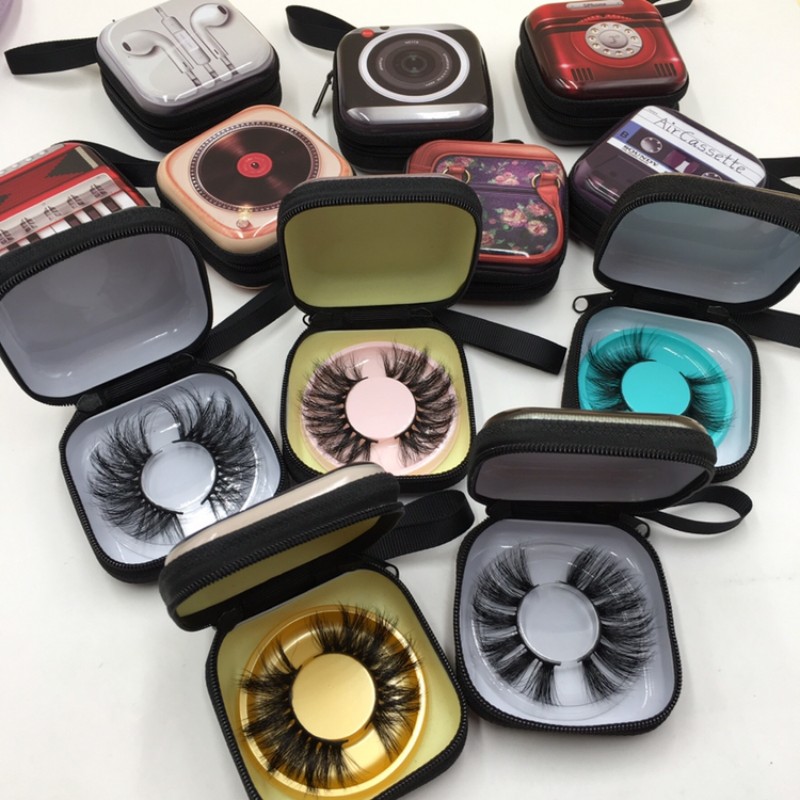 Styles mélangés de cils de vison vaporeux de 25 mm avec des bandes de cils 3D mignonnes pour le vendeur de cils de maquillage FDshine