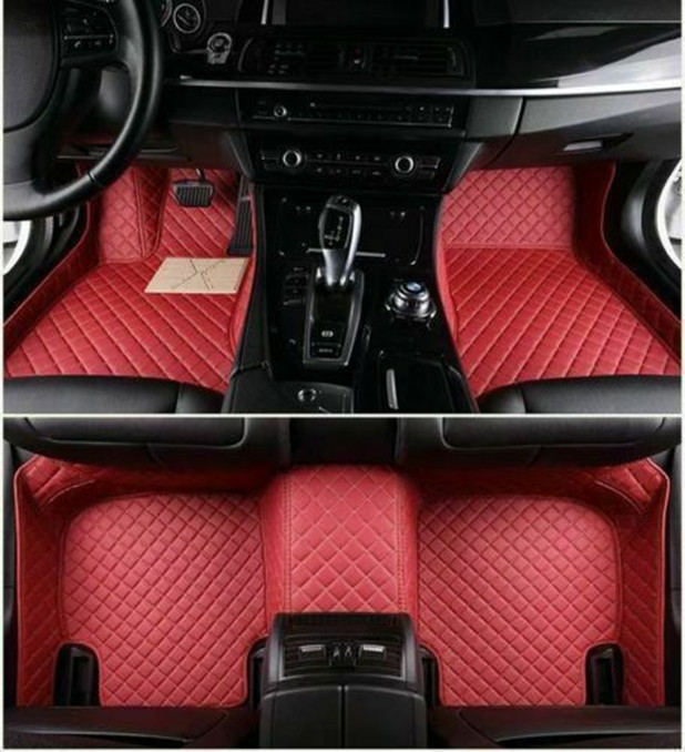 2 Pieza Inteligente para dos 2003-2007 Negro Clásico a Medida Coche Tapetes