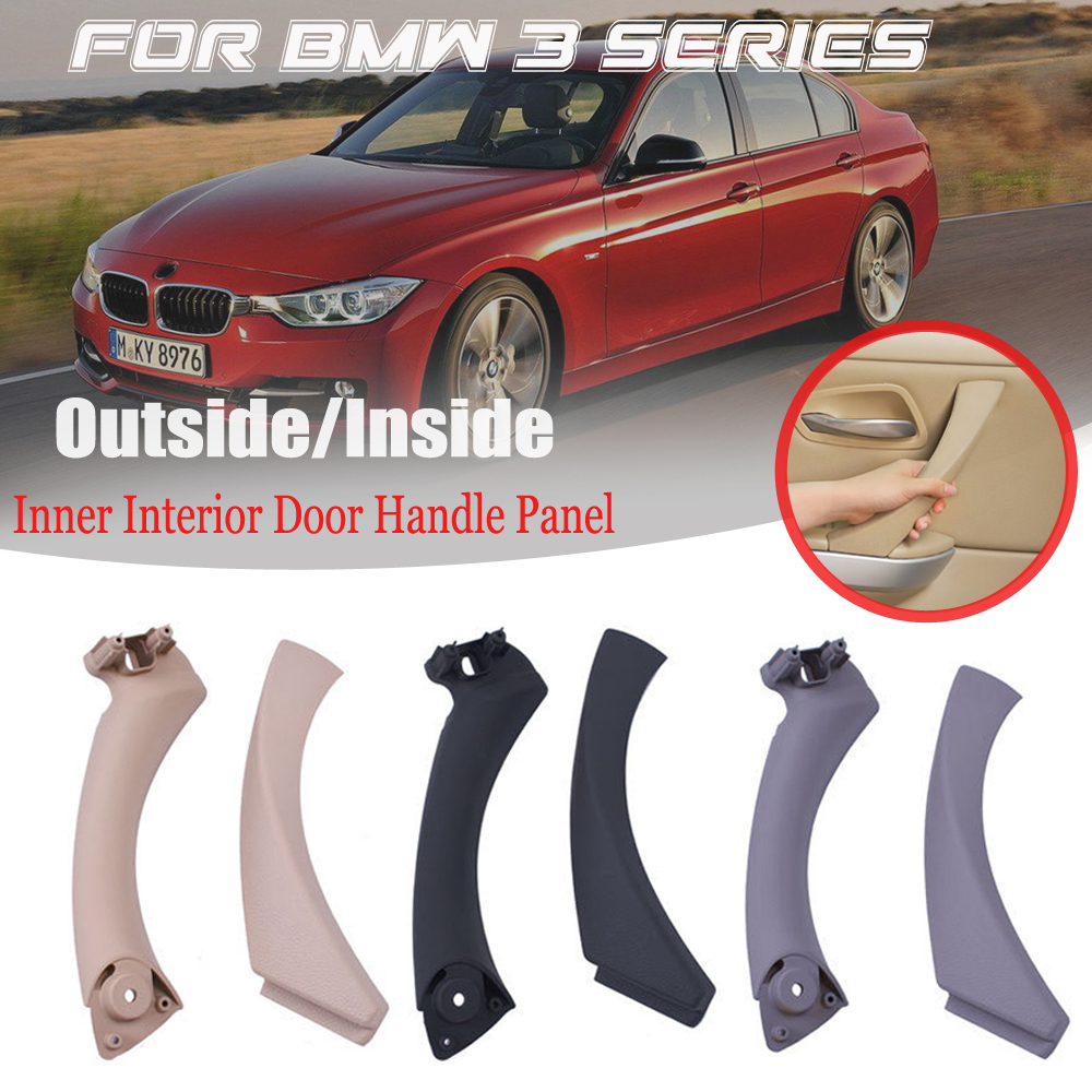 

Fit For BMW 3 series E90 323i 325d E91 318i ABS Inner Interior Door Panel Handle Sedan Pull Trim Cover Inside part 51419150337
