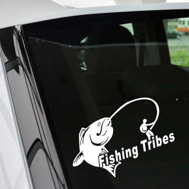 Outdoor Sports Car Stickers Fishing Decals Racing Tribes Motorcycle Body Stickers-image-469440844
