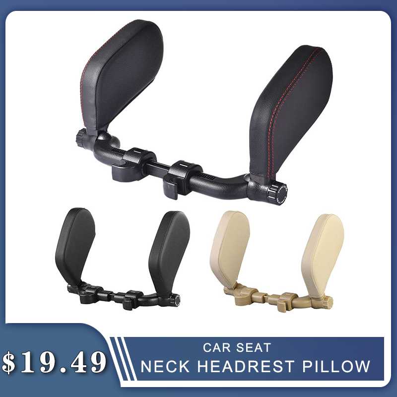 

Car Seat Headrest Travel Rest Neck Pillow Support Solution For Kids And Adults Children Auto Seat Head Cushion Car Pillow