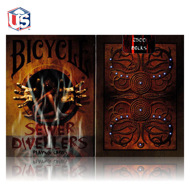 

Bicycle Sewer Dwellers Playing Cards Deck Poker Size USPCC Limited Edition Magic Card Games Magic Tricks Props for Magician
