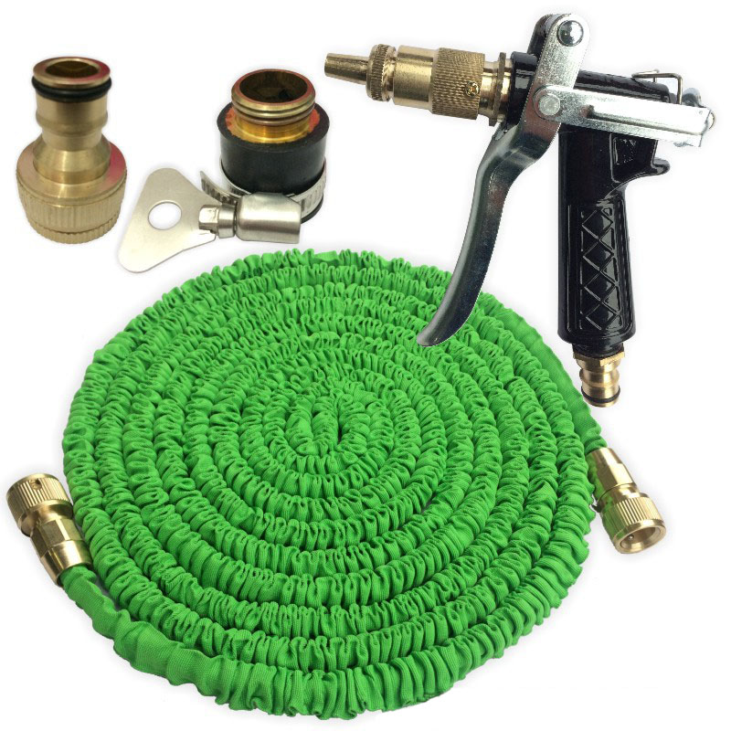

Garden Hose 25-150FT Expandable Magic Flexible Garden Water Hose set For Car Pipe Plastic Hoses To Watering With Spray Gun, C01