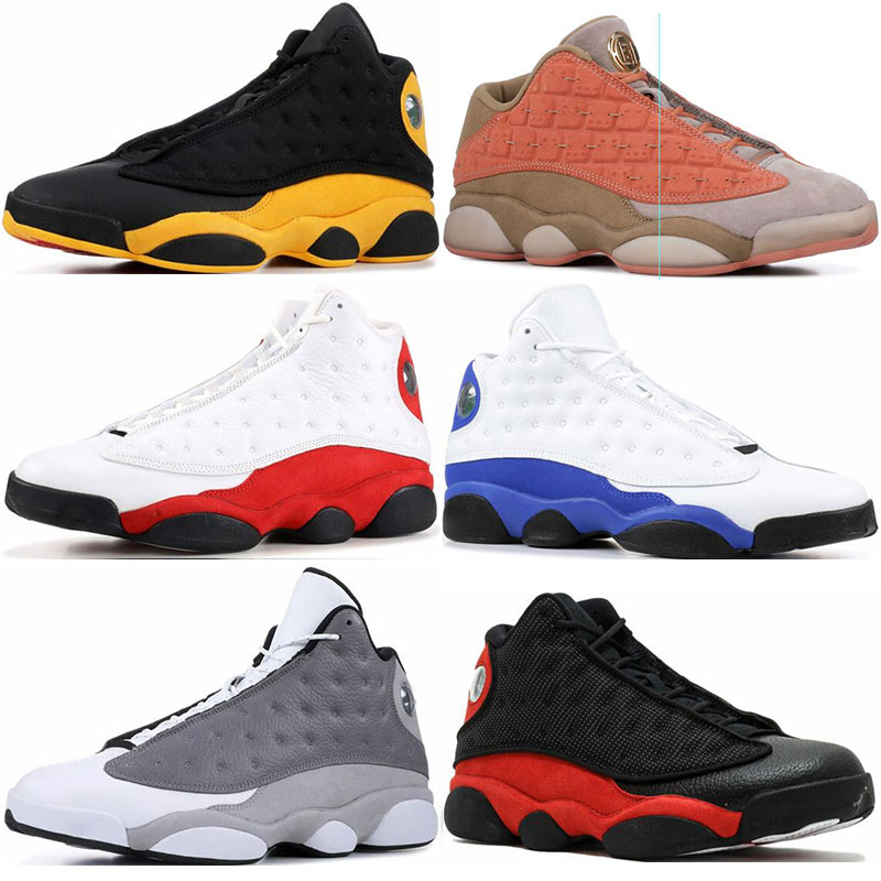 

Wholesale Mens basketball shoes 13s black cat Atmosphere Grey Clot Terracotta bred chicago mens trainers sports sneaker shoes size 7-13, Defining-moments