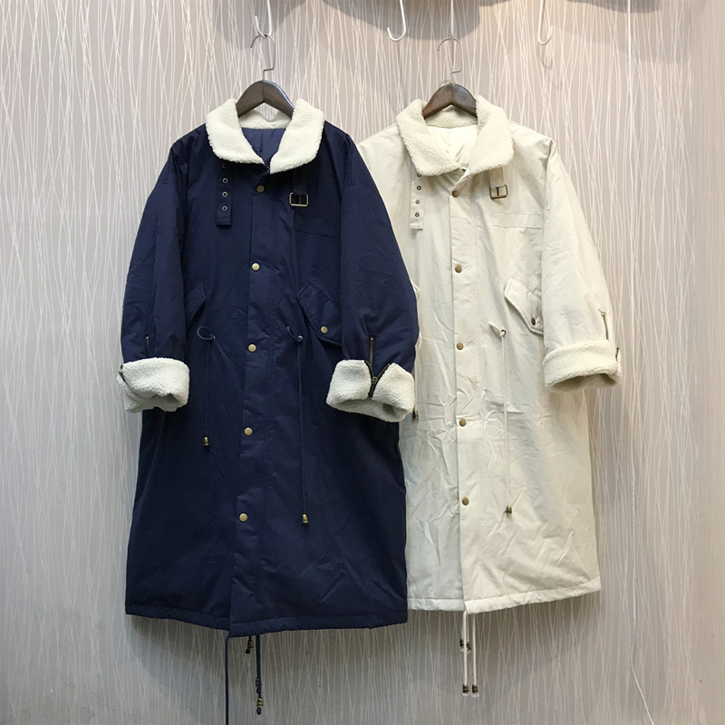 

2020 New Winter Coat Women 90%White Duck Down Jacket Lamb Fur Long Down Parka Thick Warm Female Windproof Coat Snow Outwear, Beige