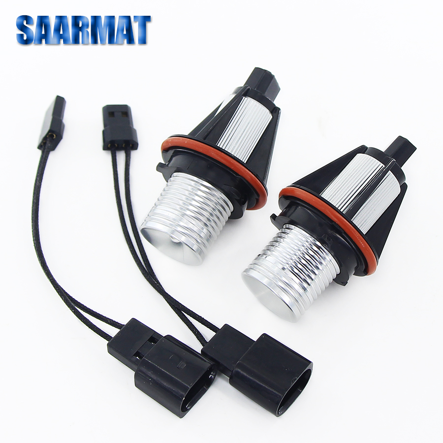 

CanBus No Error LED E39 Angel Eyes bulb for E87 E60 E61 E63 E64 E65 E66 E83 E53 525i 525xi 530i 530xi 545i 550i Marker light