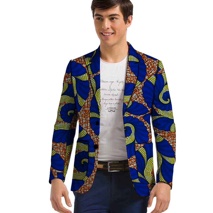 veste en pagne africain pour homme