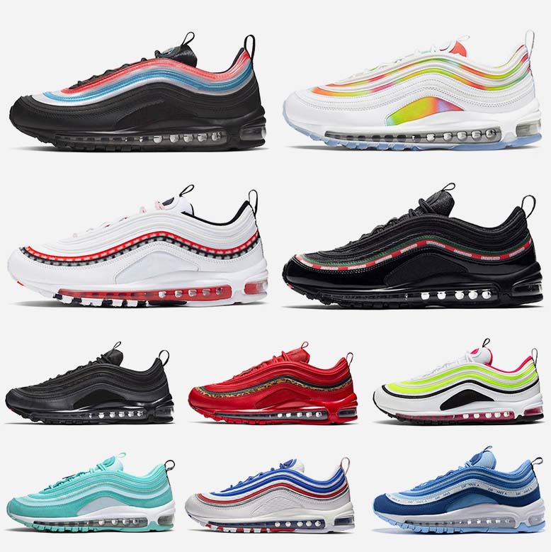 

Script Pack Graphical Theme 97s UNDEFEATED-Black OG Running Shoes For Mens Sneakers White Neon Seoul Sail Pink Silver Bullet Womens Trainers, B6 36-45 throwback future
