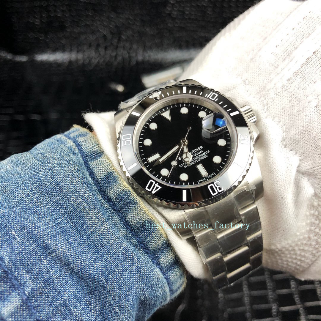 

High Quality Watch Asia 2813 Sports Ceramic Bezel 116613 116610LN 116613LB 40mm Sapphire Glass Automatic Men's Watch Christmas Gift