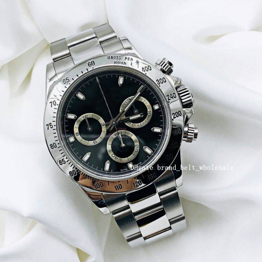 

BP 7750 shopkeeper recommend Cosmograph 40mm 116520-Classic Series Stainless Steel Black Index Dial Cosmograph Automatic Men's Watch