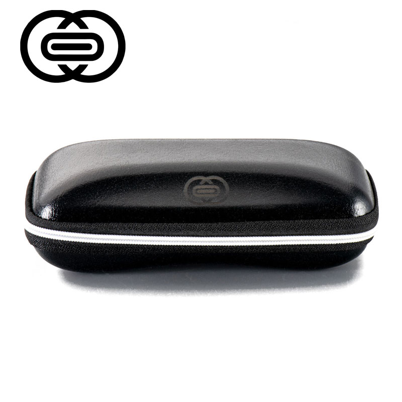 

CCspace black and brown case for spectacles glasses box