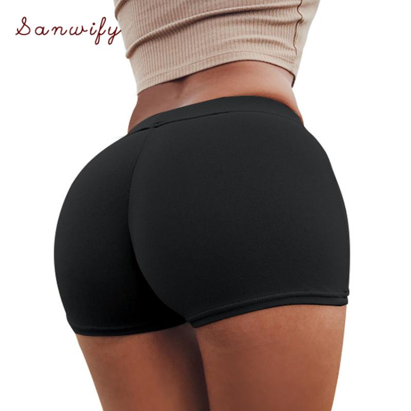 

Sexy Slim Peach Hip Sports Yoga Pants Safety Pants Shorts, Fluorescent green