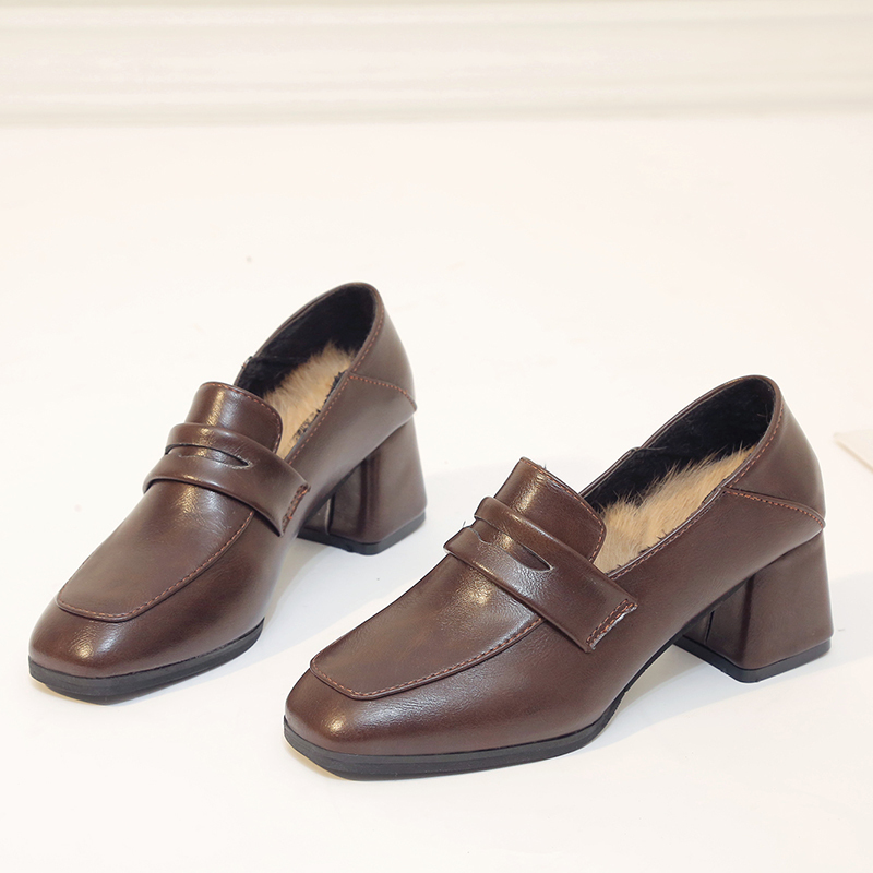 high heel oxfords pumps