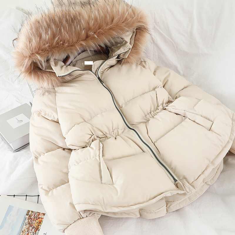 

2019 new fashion women's clothing coat woman winter coats and jackets M743, Black