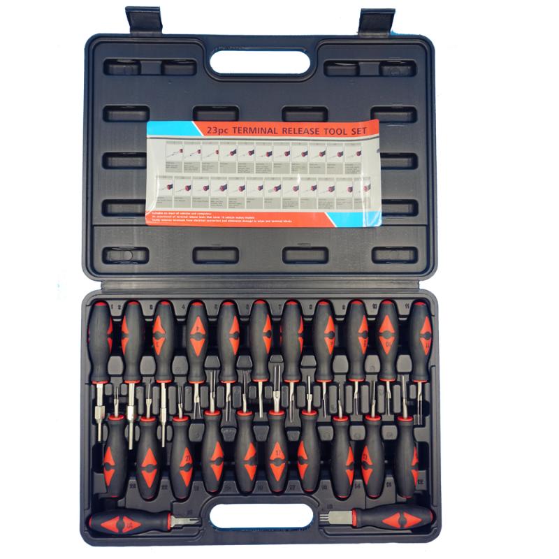 

ZX001 23pcs Connector Release Electrical Terminal Removal Tool Kit Set Auto Repair Tools