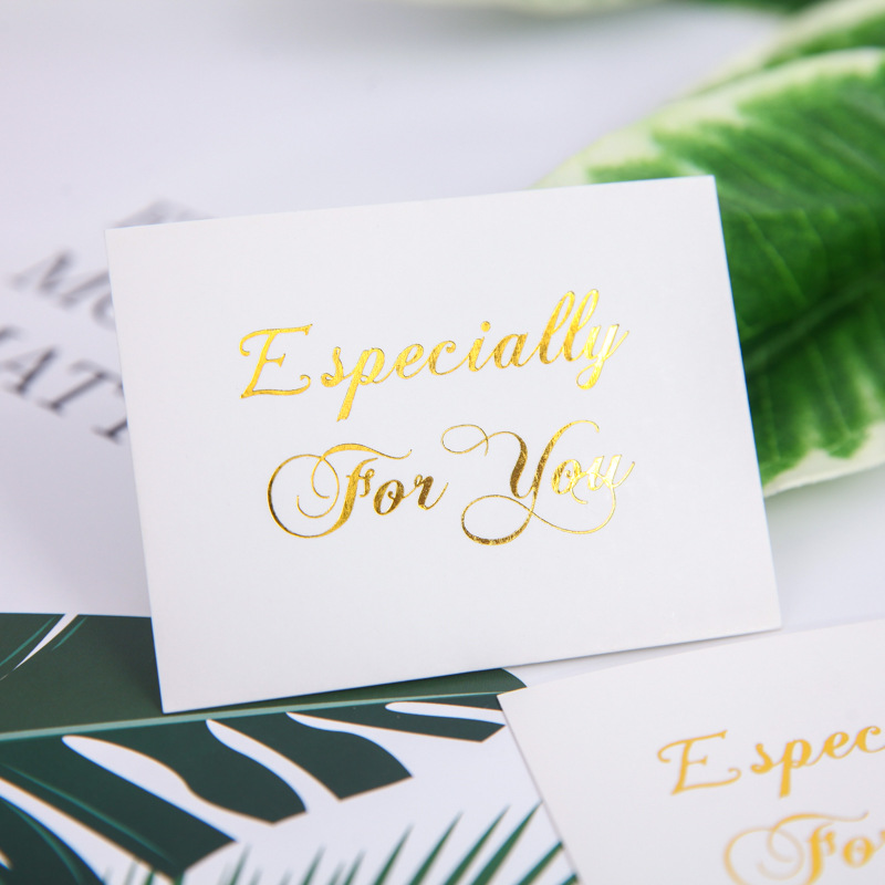 

50 pieces Personalized Fashion Paper Invitation Card Babyshower Birthday Party Wedding for Thanks Guests Gifts Favors