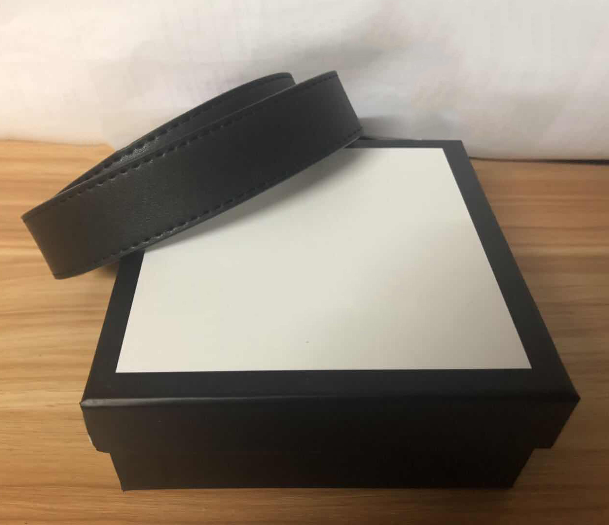 

Belts Mens Belts fashion Belt Snake Belt Leather Belts Womens Big Gold Buckle with Box double9, Black