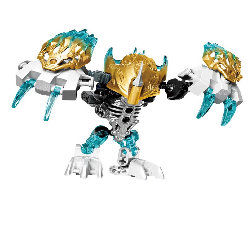 

XSZ 609-6 Bionicle melum building block doll assembly toy children's gift