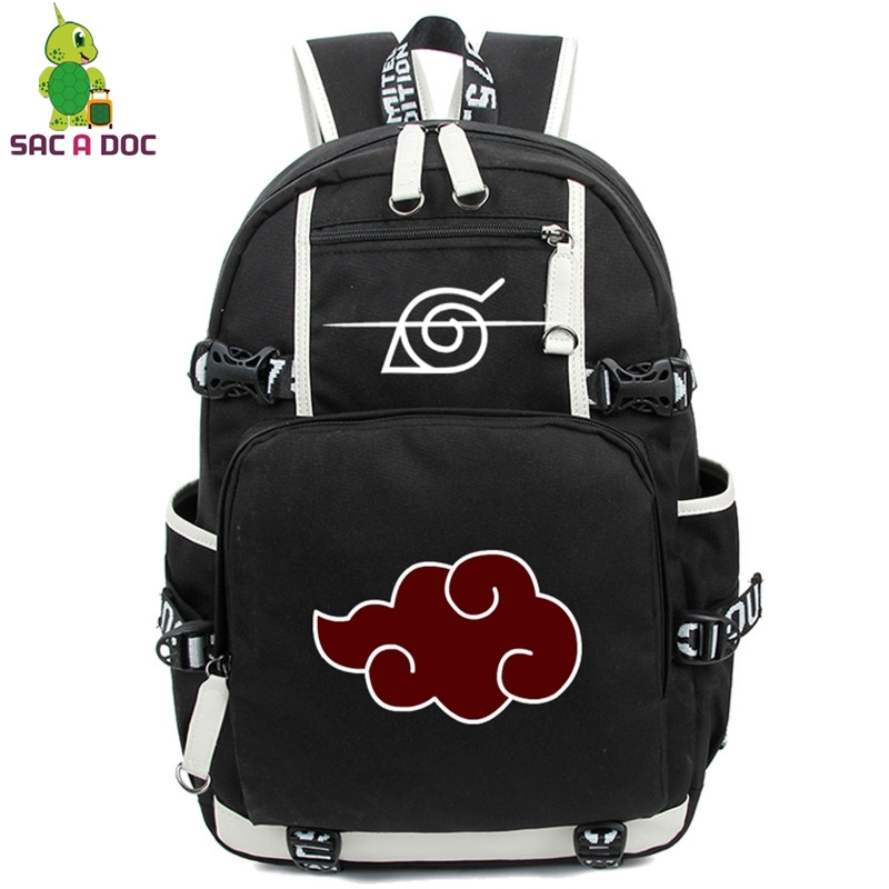 naruto shippuden itachi akatsuki mini backpack