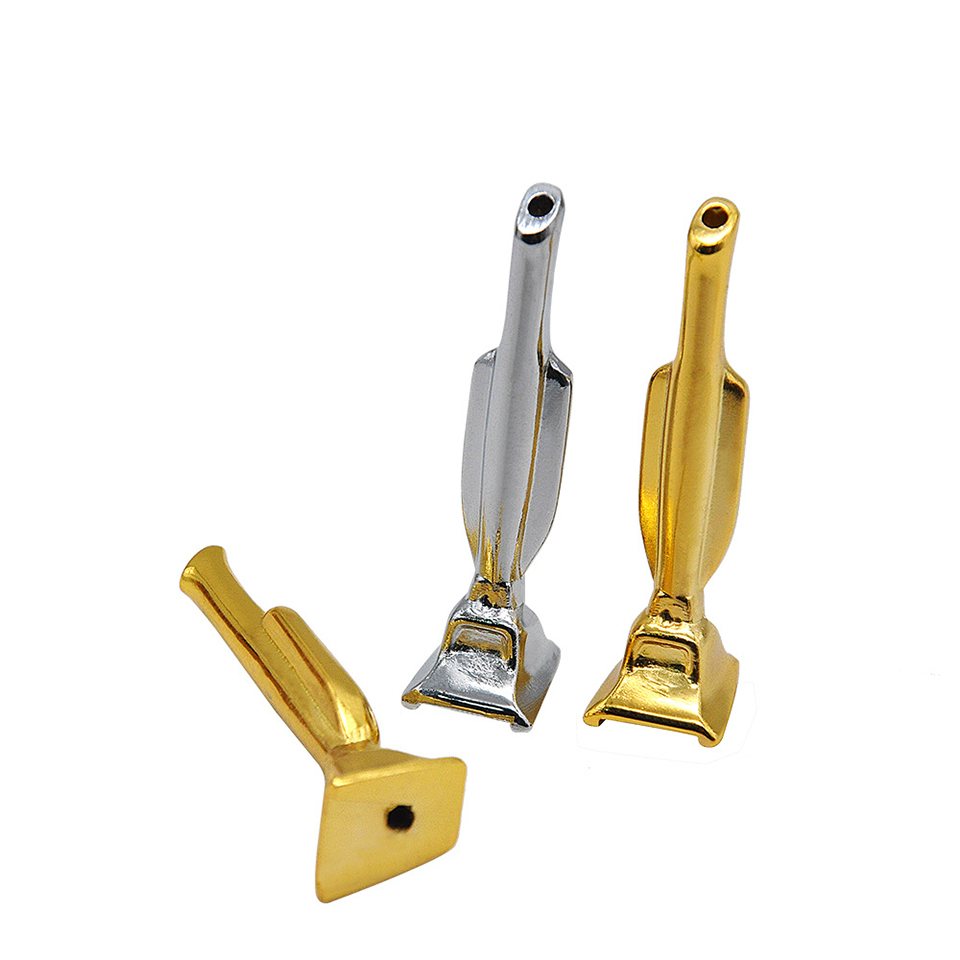 

Statuette Shape Aluminum Alloy Snuff Snorter Sniffer Pipes Dispenser Nasal Statue Hand Pipe Metal Sniff Snort Tobacco Smoking Accessories