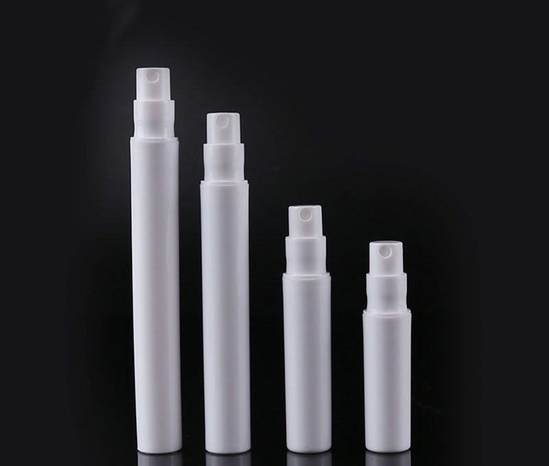 

Wholesale Empty Sample Spray Bottles 2ml 3ml 4ml 5ml White Plastic Perfume Bottle Vials 1000pcs/lot DHL Free