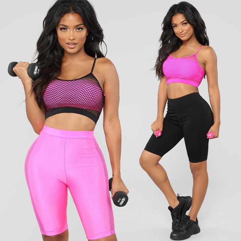 

Women Casual Solid Stretch Shorts Women Summer Skinny Elastic High Waist Shorts Sport Wear, Orange