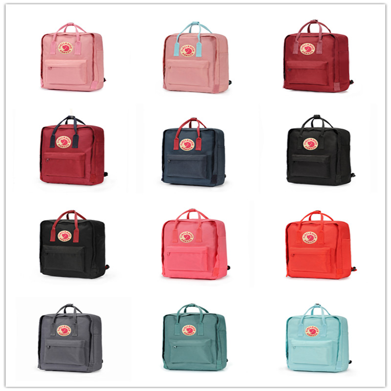 

Swedish Arctic Fox Classic Backpack Fashion Style Design Bag Junior Fjallravan Kanken Canvas Waterproof Backpack Brand Sports