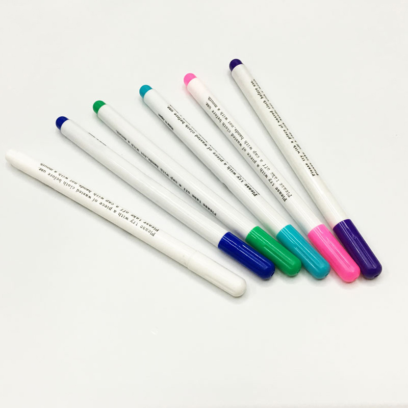 10Pcs wasserlösliche Stifte Stoff Marker für Schneider Schneiderin Rosa