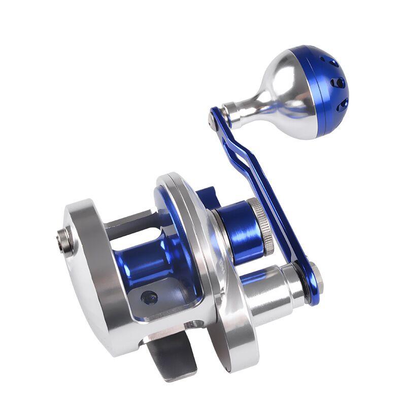 

2020 New ANYFISH 200 Slow shake Sea fishing Iron plate wheel 25 kg Fishing force Trolling Reel High speed ratio 6.1:1 Ocean Boat