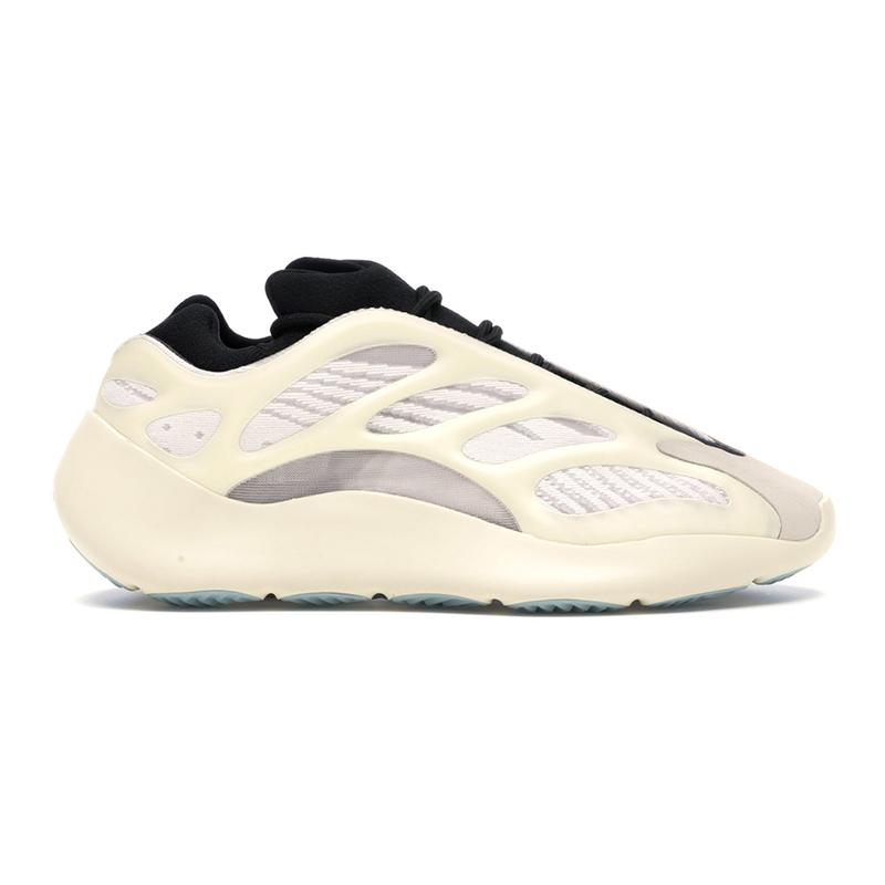 

Kanye run shoes Runner Solid Grey Inertia MNVN Orange Phosphor men women analog carbon blue static trainers 700 sports sneakers, Double box