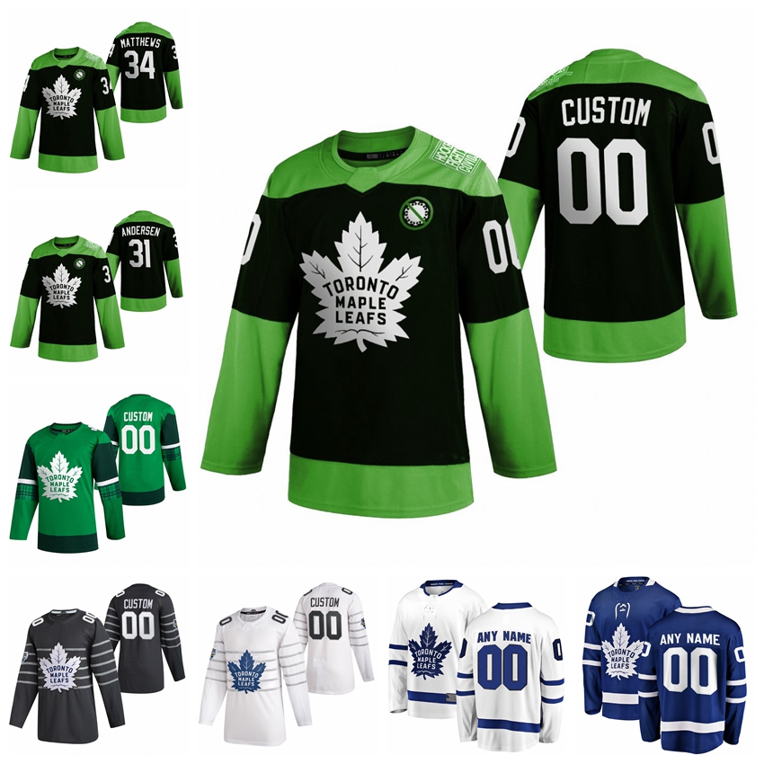 Toronto Maple Leafs Jerseys Kyle Clifford Jersey Pierre Engvall Frederik Gauthier Andreas Johnsson Kapanen Hockey Fight nCoV Custom Stitched