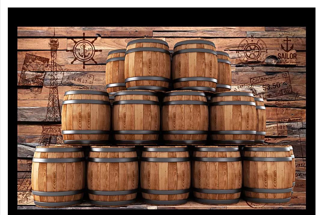 

Custom 3d photo murals wall paper home decor European and American retro nostalgic wood bar winery background wall papel de parede, Custom any size