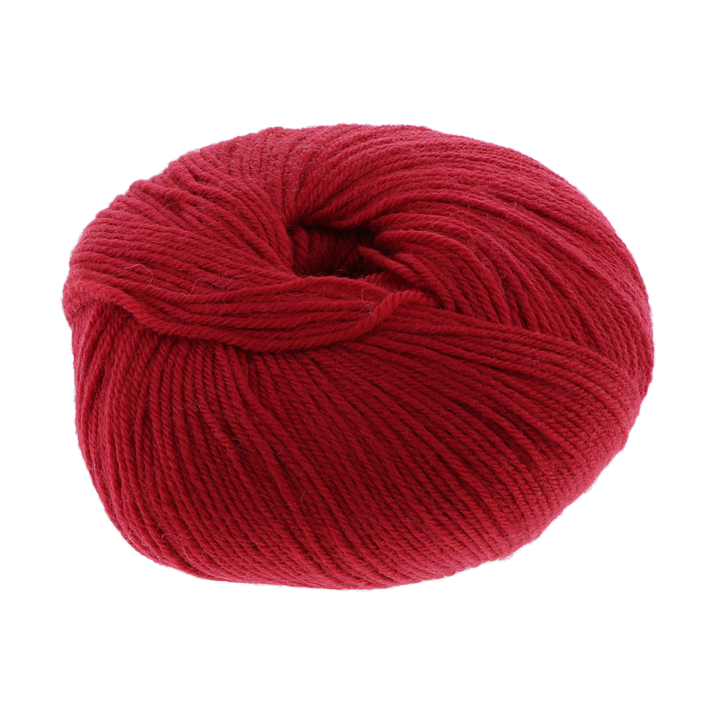 

Pure Color 100% Wool Yarn Hand-knitted Crafts Ball Scarf Wool Knitting Yarn